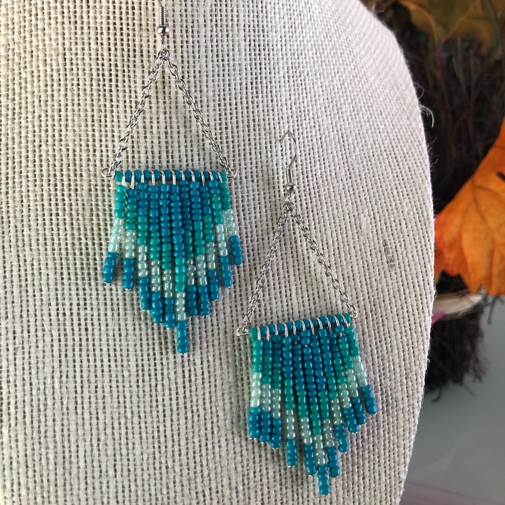 💙Handmade Earrings💙 - Picture 8 of 9